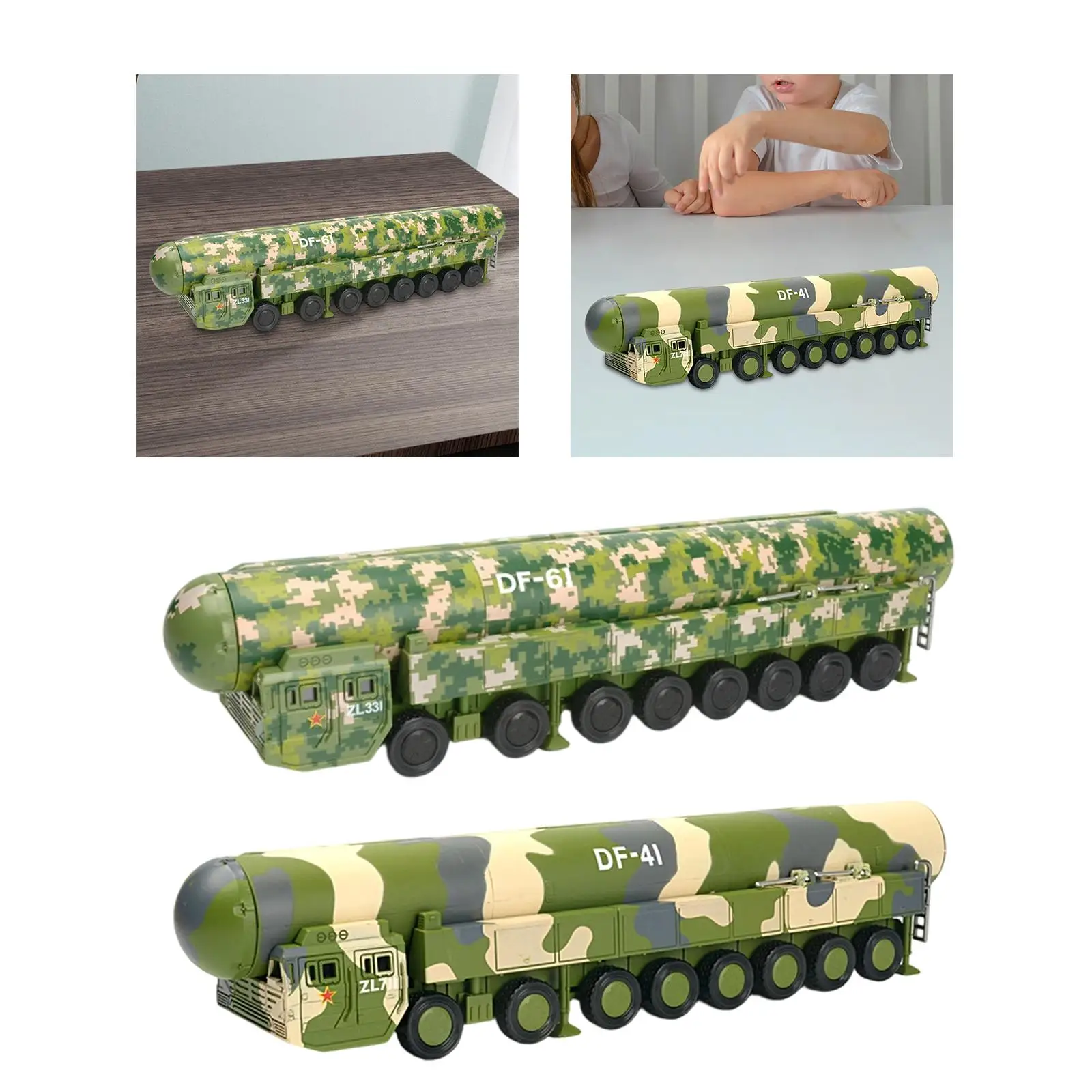 

1:72 Launcher Vehicle Model Simulated Car Toy Education Realistic Collectibles for Boys Men Kids Friends Housewarming Gifts