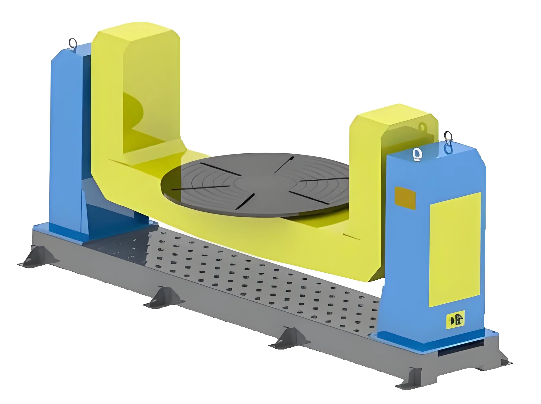 Dual Axis U-Shaped Industrial Welding Robot Positioner Flip Table Design