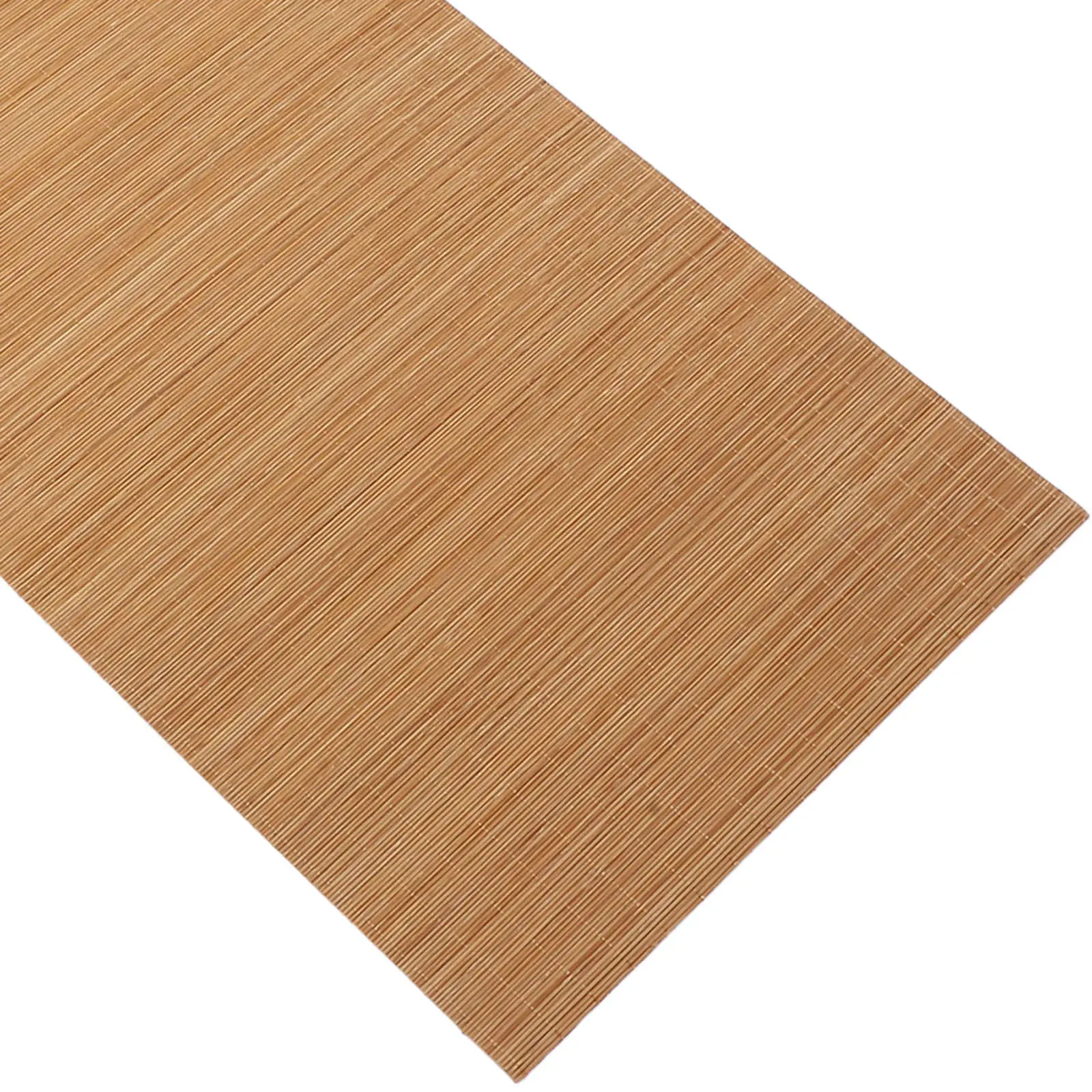 Bamboo Placemat Woven Rustic Tea Ceremony Mat Cuttable Nonskid Dining Table Protector Japanese Style Decorative Table