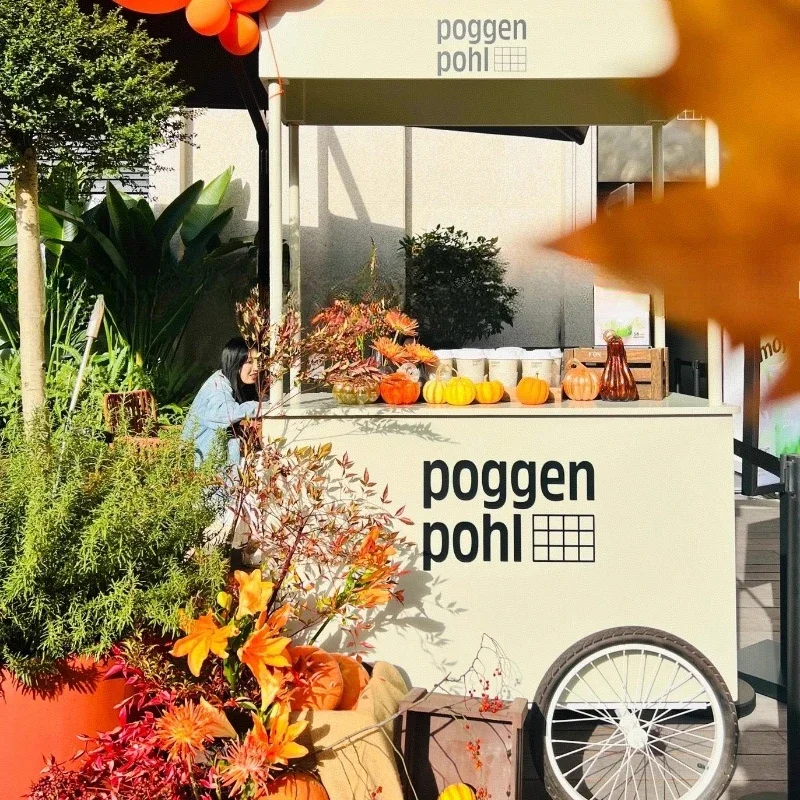 

Mobile stall trolley promotion float activity dining car