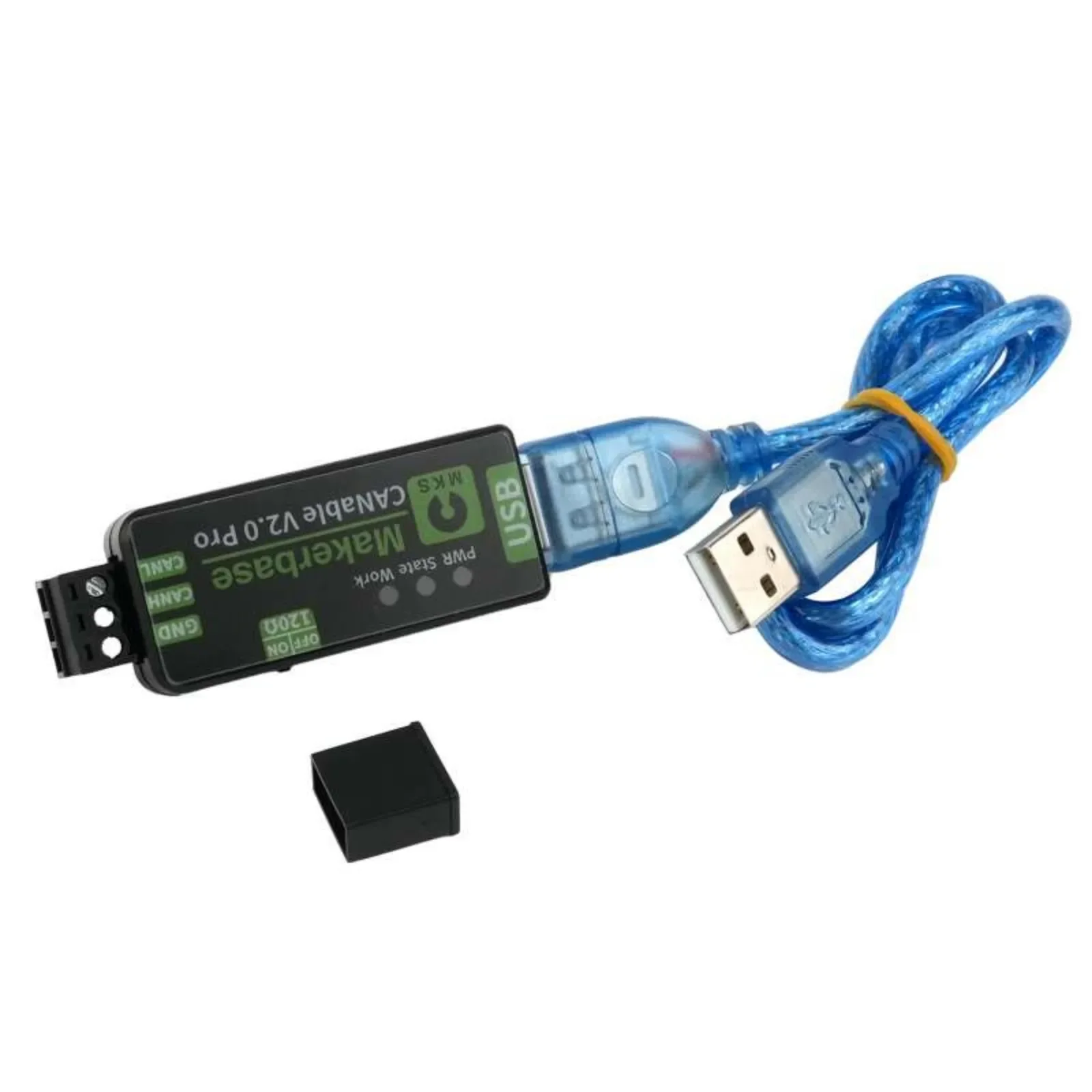 MKS CANable V2.0 Pro S CZN analyzer with protective shell USB to CAN adapter with 0.5M cable