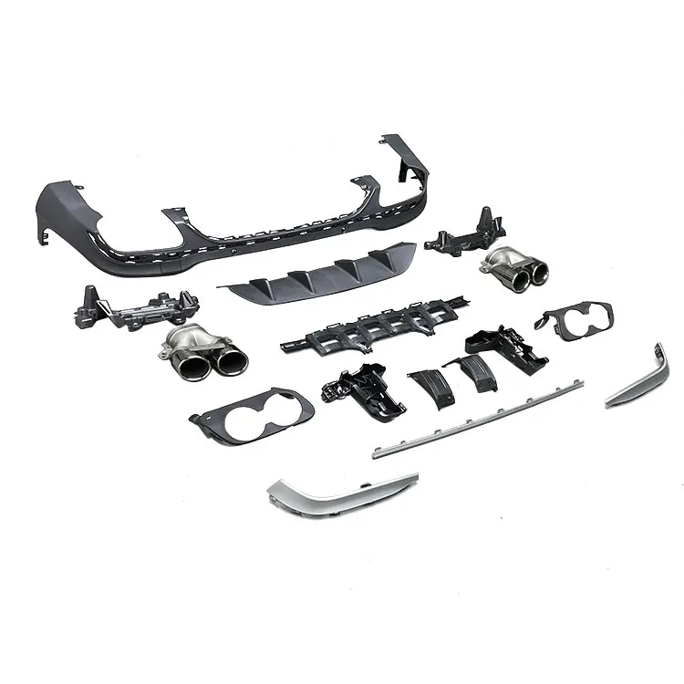 المصنع مباشرة GLC الفئة X253 C253 up GLC43 الناشر الخلفي GLC43 كوبيه الشفة الخلفية لعام 2018-2021 #2