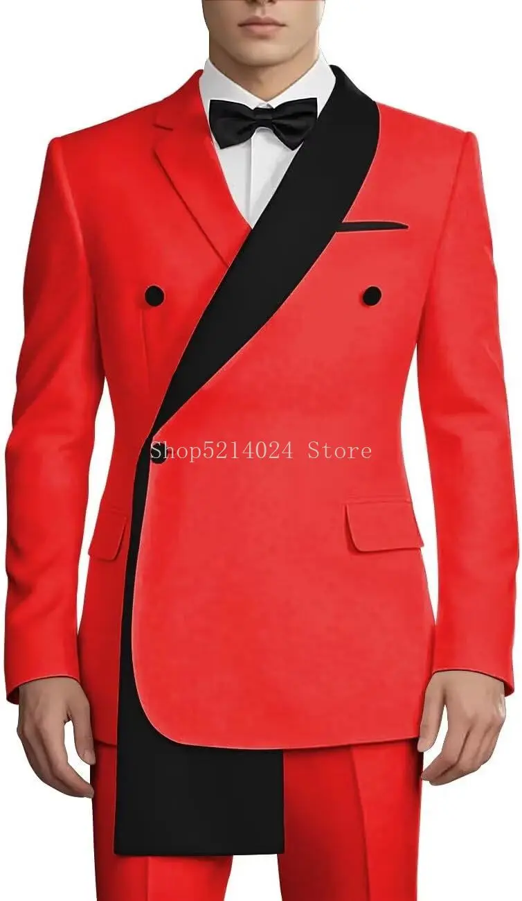 

Mens Tuxedo Suit Set 2 Piece Wedding Tuxedo for Men Prom Dinner Party