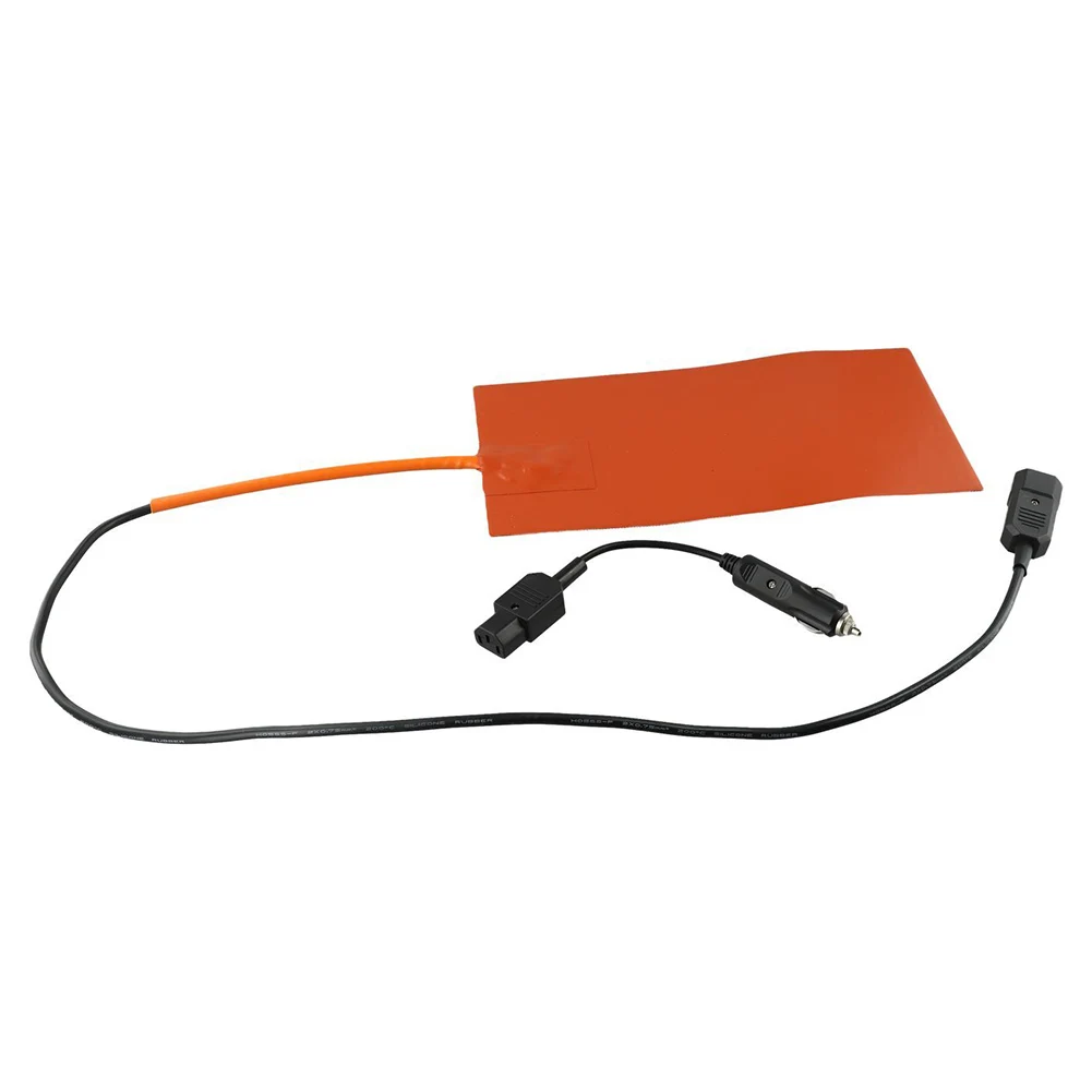 Outdoor Events Silicone Heating Pad Safe Temperature Control Mat Electric Heating Pad 152mm X 304mm Versatile Power Source