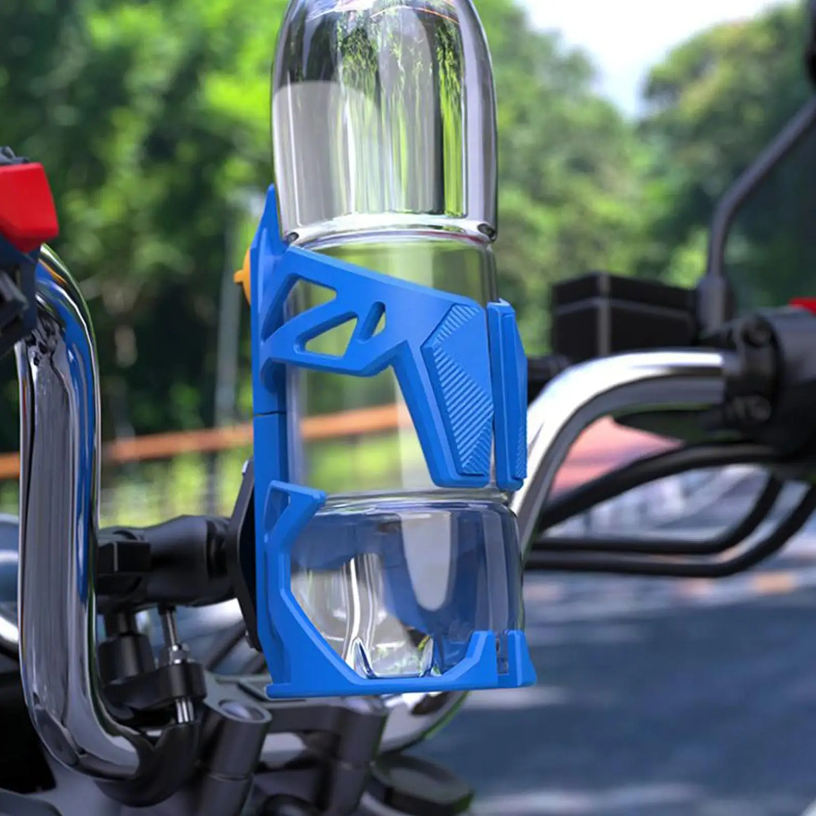 

Quick Release Water Bottle Holder, Universal Drink Cage for Bicycle Motorcycle ATV Scooter, Outdoor Riding Accessories