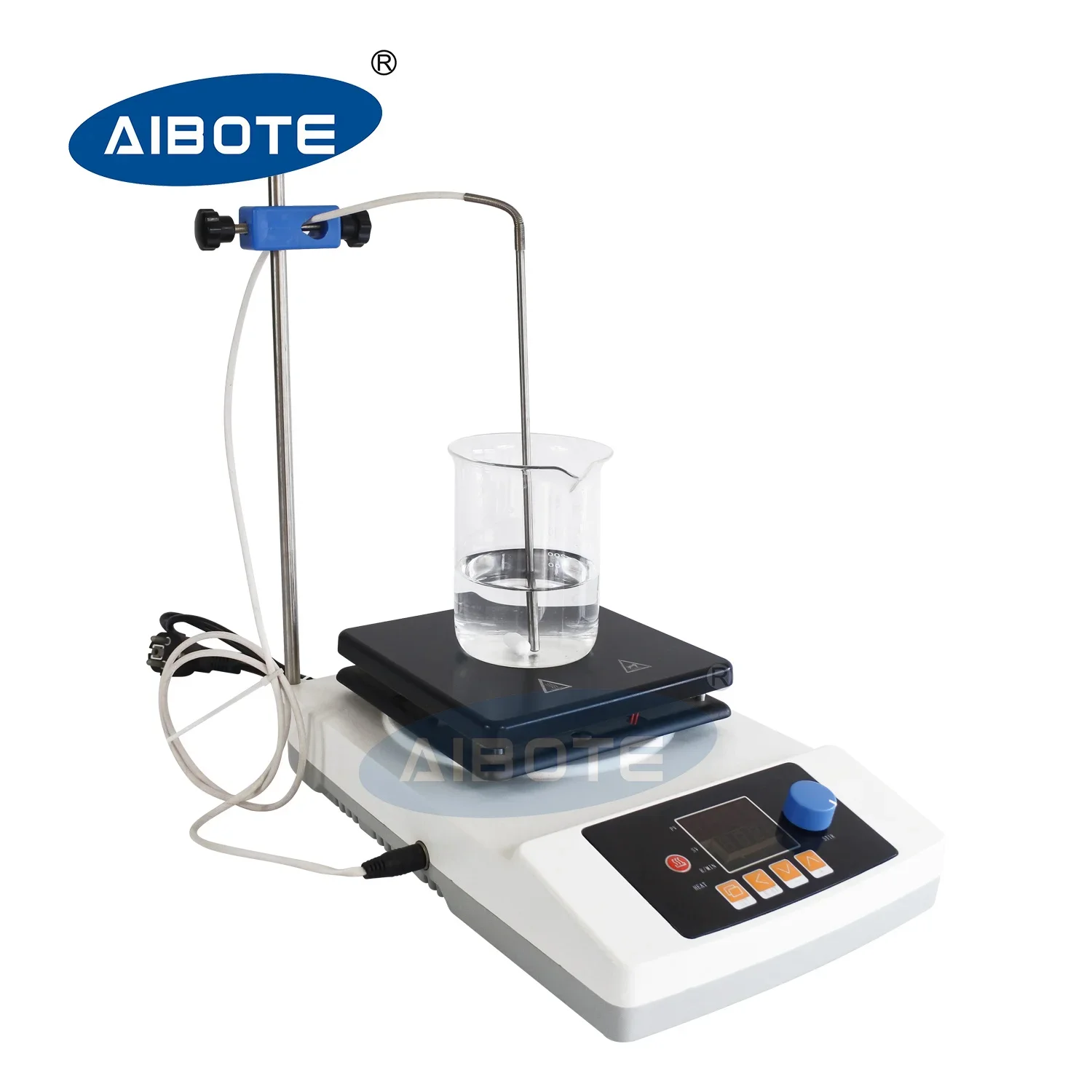 Chemical LCD Industrial Magnetic Stirrer with Hot Plate