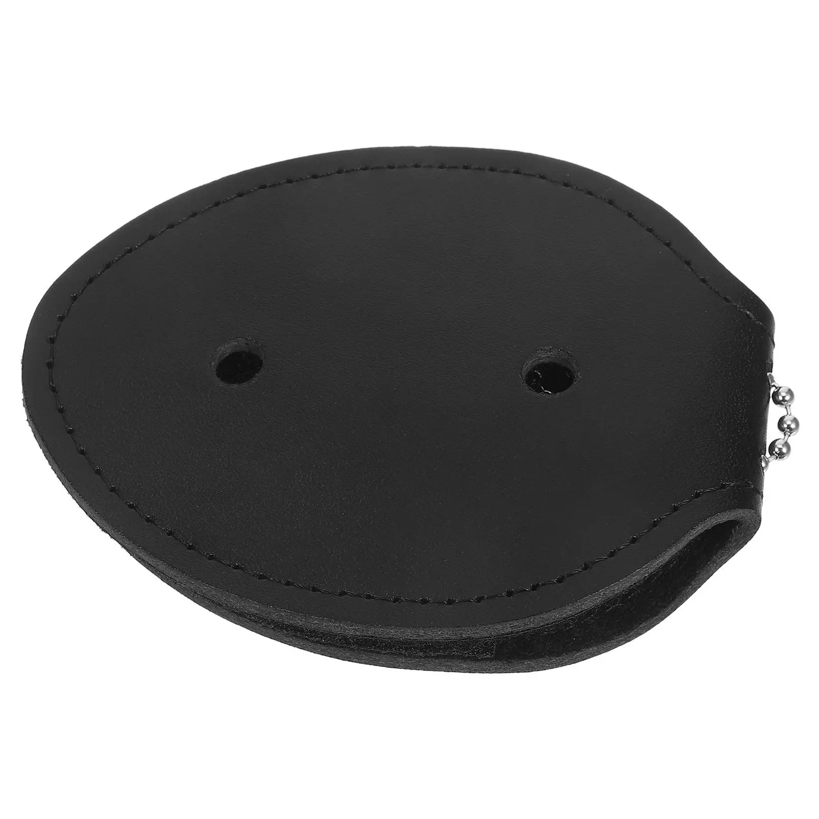 Badge Holder Faux Metal Clip Chain Security Id Card Holder Necklace Belt Clip for Work School Events