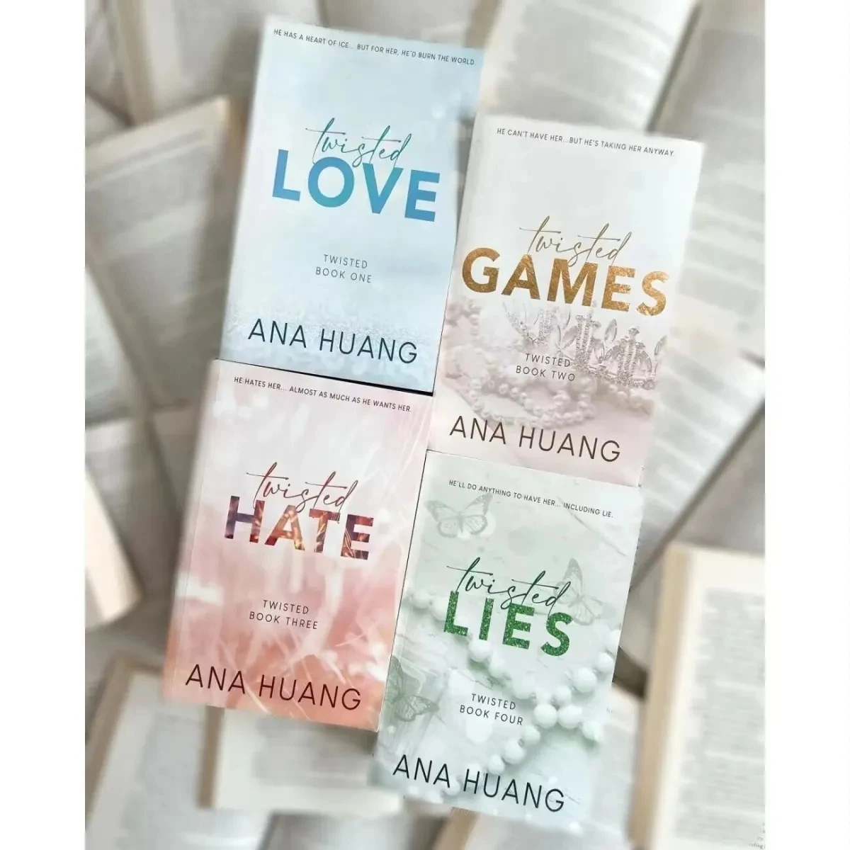 Twisted Love /games / Hite /lies Ana Huang English Book Novel