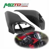 Ducati Diavel V4 용 실제 탄소 섬유 사이드 패널, 오토바이 액세서리, 사이드 페어링 플레인 위브, DiavelV4 2023 +, 2 개 1