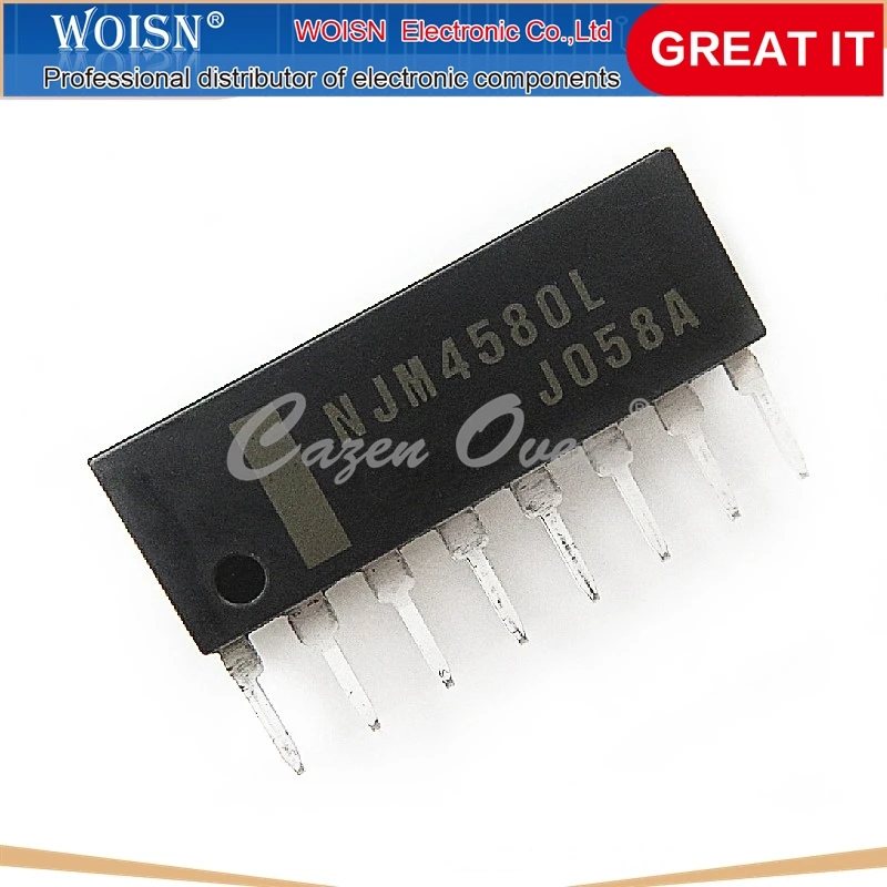 IC Chip HA1457W HA1457 NJM2068LD NJM2068 NJM4580L NJM4580 SIP-8