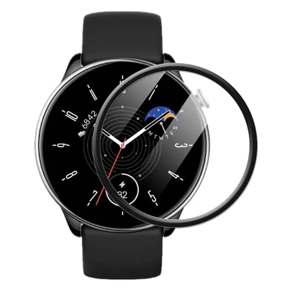1/3/5pcs 3D Composite Protective Film For Mibro Watch Lite2 Watch Soft Clear Protective Film Full Screen Protector Not Glass