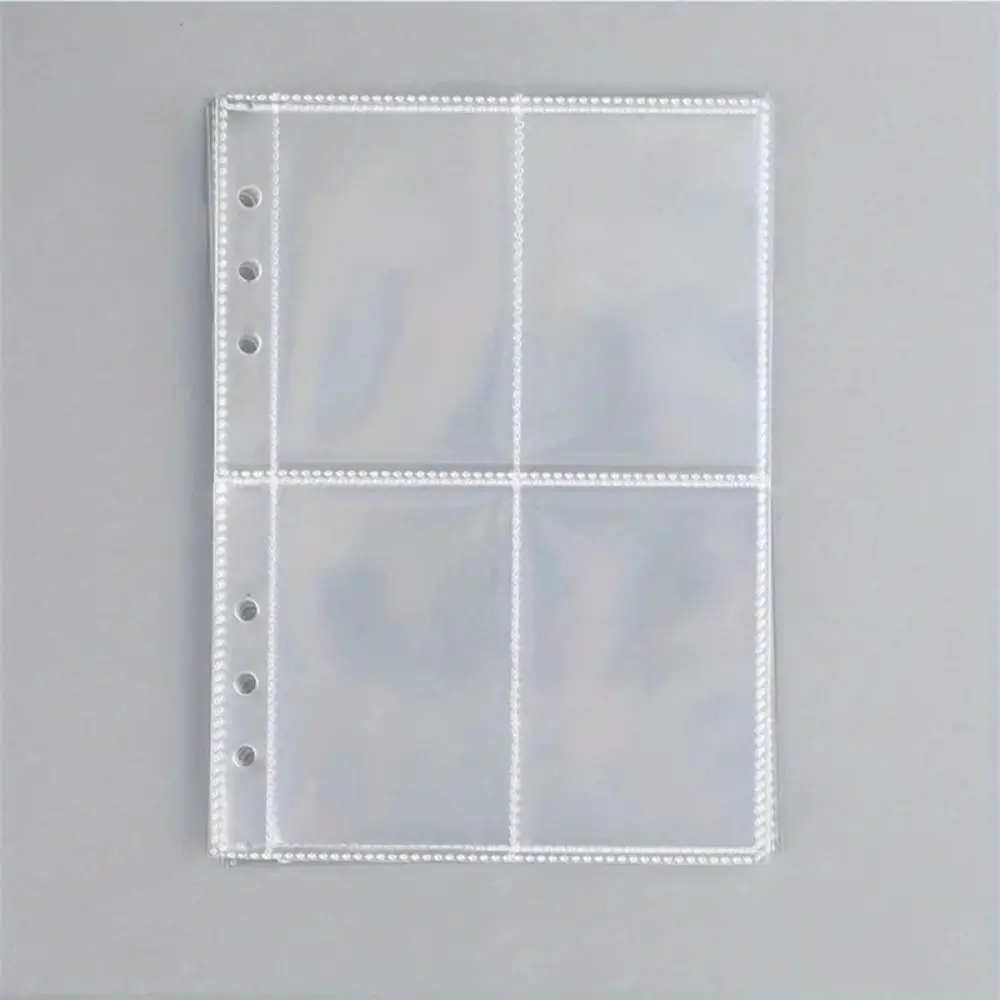 Kpop Photocard Binder 6 Ring Photocard Sleeves A5 Size Multi-Pockets Photocard Binder Photo Album Page - view 3