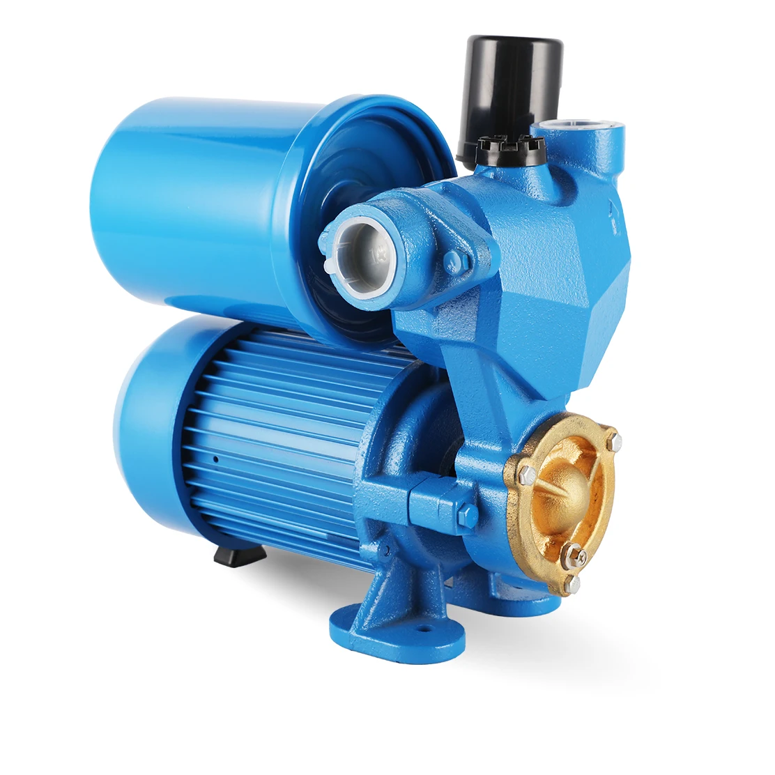 Heating Hot Electric Self-Priming Boosting Booster Water Pump Brass Impeller 1hp High Pressure Supplier Water Pumps
