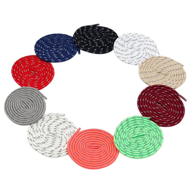Coolstring Lightin Reflect Shoe Accessory 4.5MM Nice Reflective Shoelace Sneaker Safety Rope Affordable Fashion Objects Durable