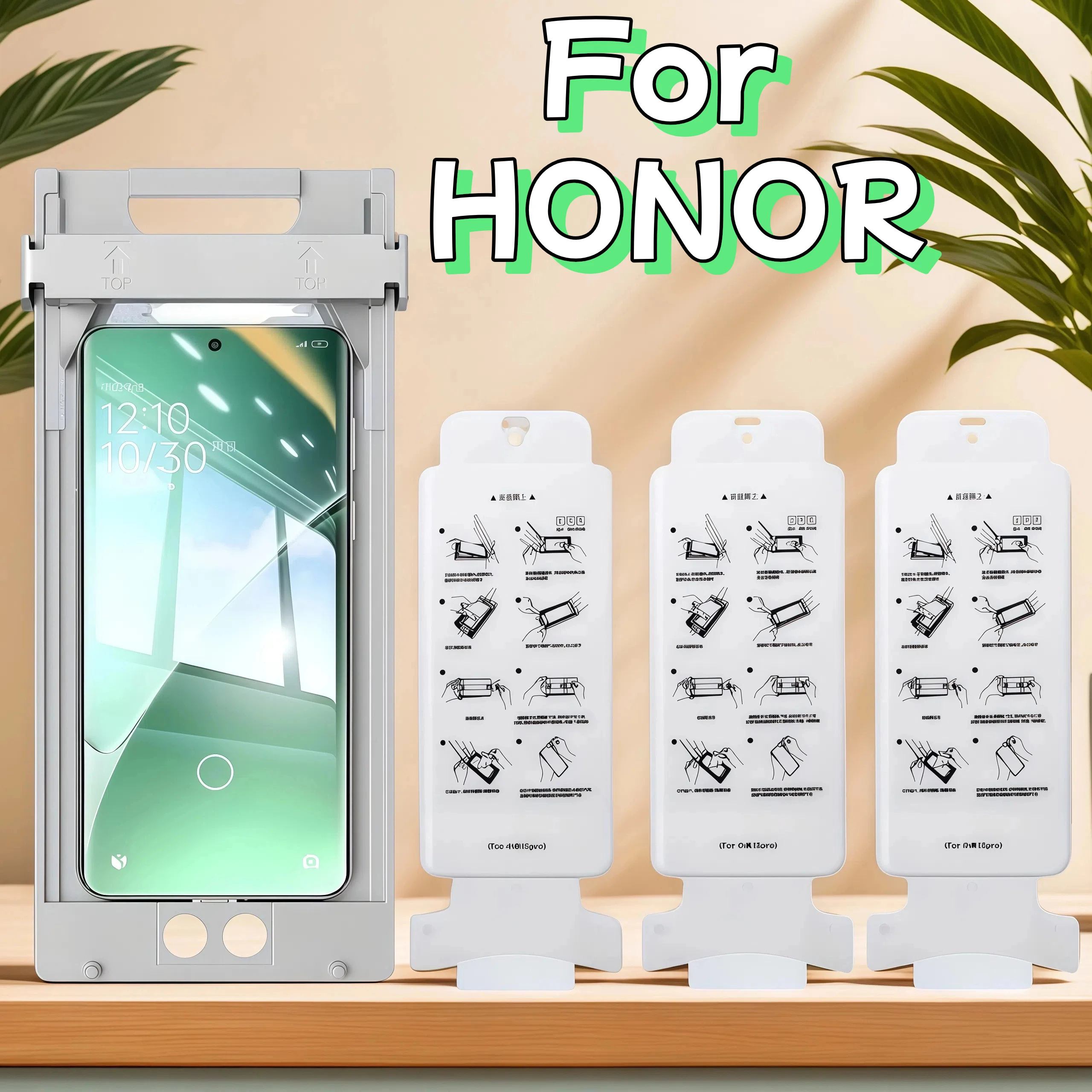 

3Pcs No Dust Ceramic Film Screen Protector For HONOR Magic 7 6 Pro 90 100 200 300 Ultra 400 Not Tempered Glass