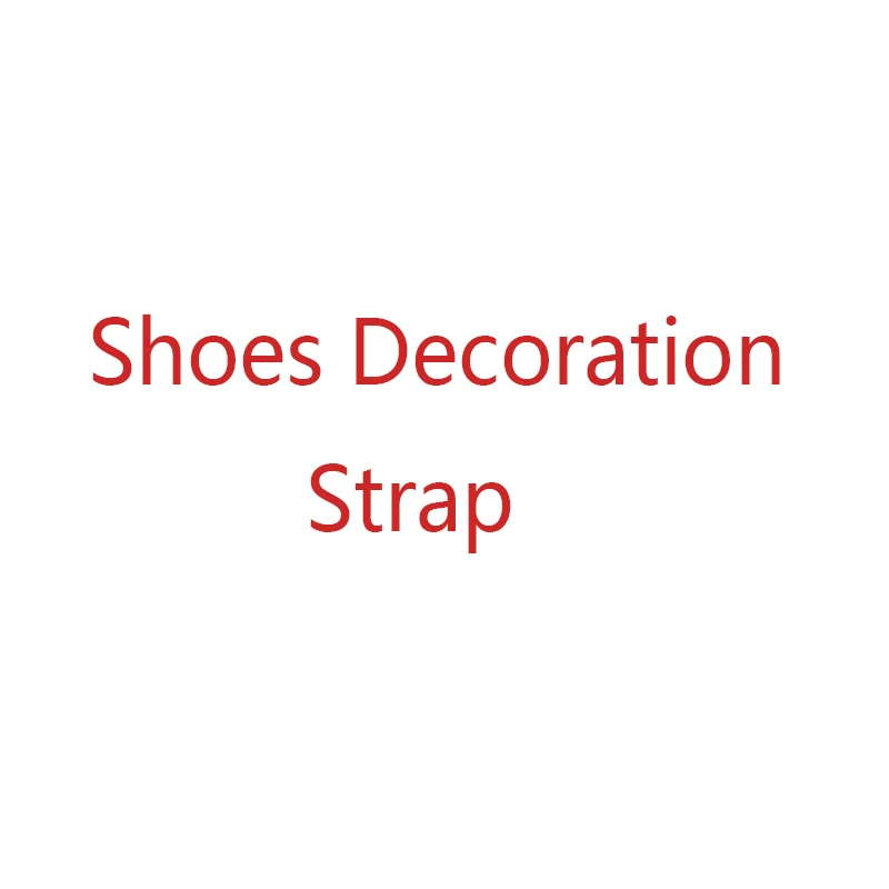 Aphixta High Heels Straps 1cm 2cm Belt Buckle