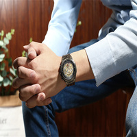 BINBOND A275 Men's Original Automatic Mechanical Watch Waterproof Retro Tourbillon Crystal Glass Men's Mechanical Watch 2025