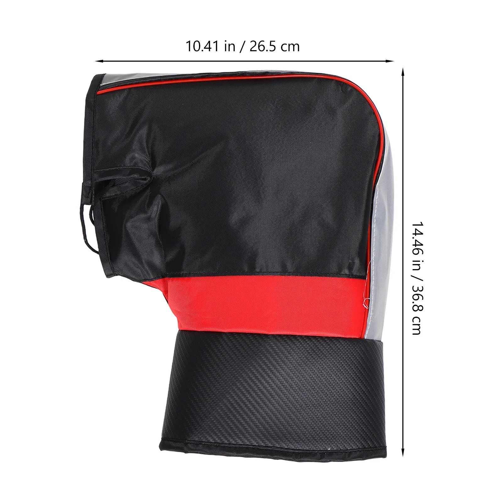 1 زوج الشتاء دراجة كهربائية المقود القفازات يندبروف مقاوم للماء سميكة الدافئة اليد يغطي ليلة عاكسة السلامة والعتاد