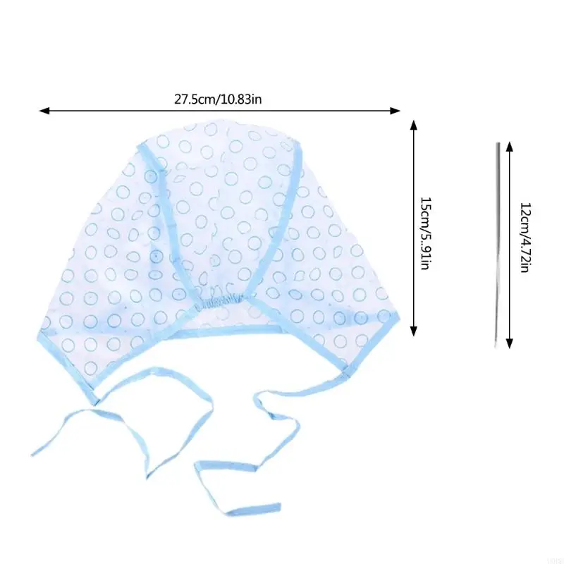 U0DE 2 шт./компл. шапочка для окрашивания волос + кисть с крючком для окрашивания, выделяющая глазурь, кончики Cov