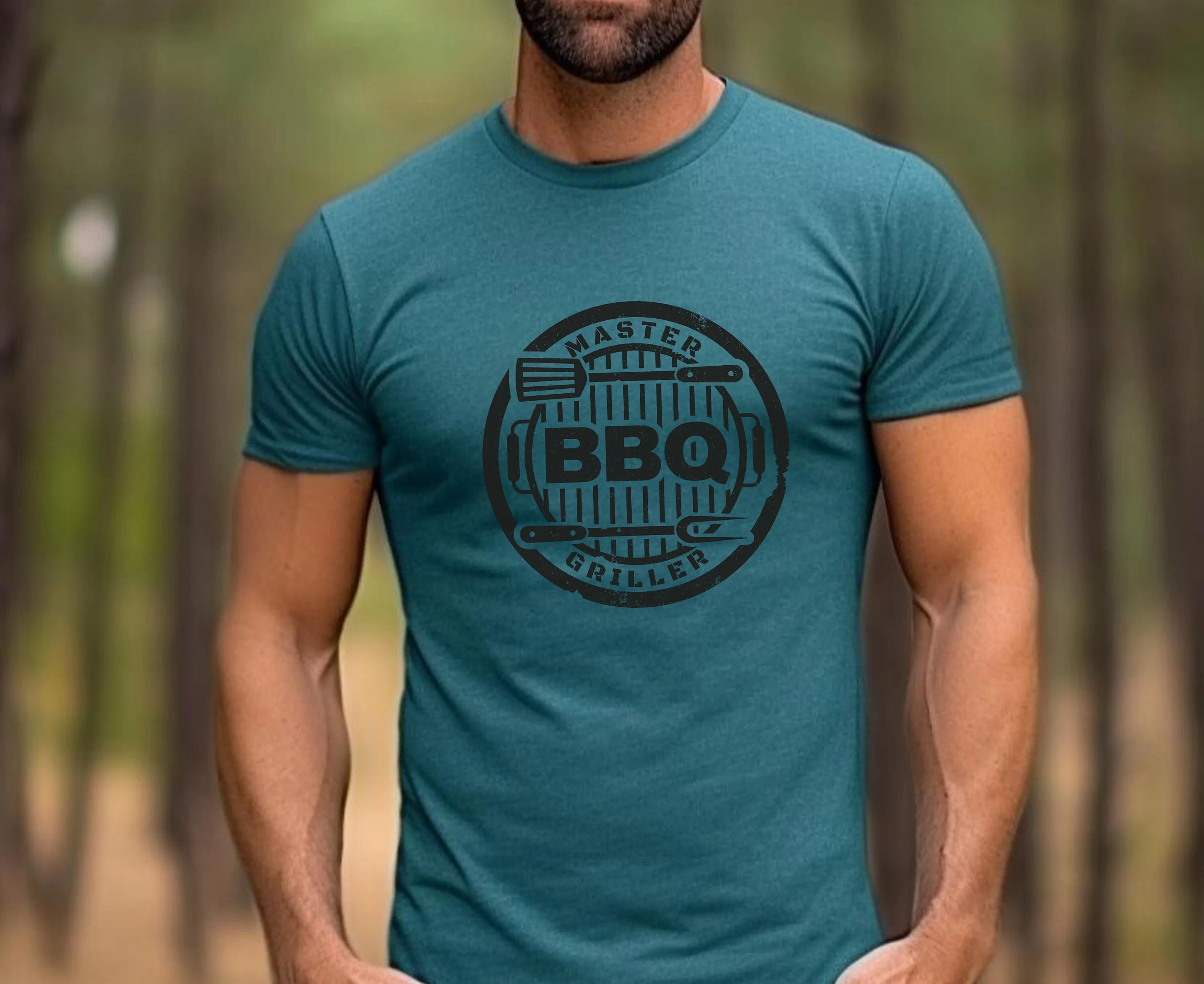Meister Grill Griller T-Shirt für Papa Grill Grill Liebhaber ihn Vatertag