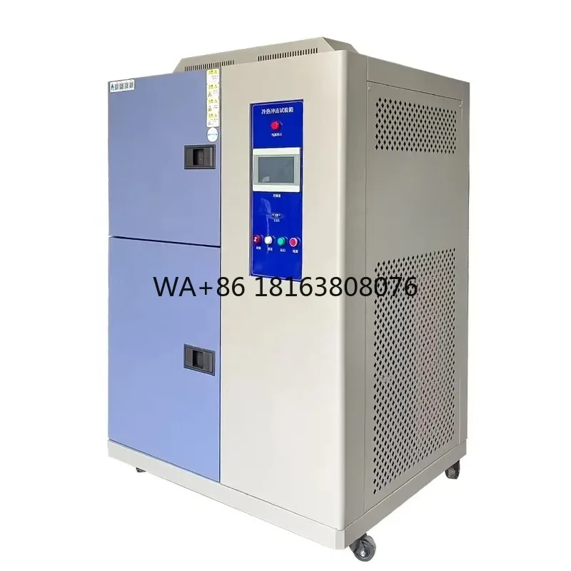 Programmable Two-Chamber Thermal Shock Chamber Hot & Cold Shock Testing Machine Vertical Basket Design High Accuracy