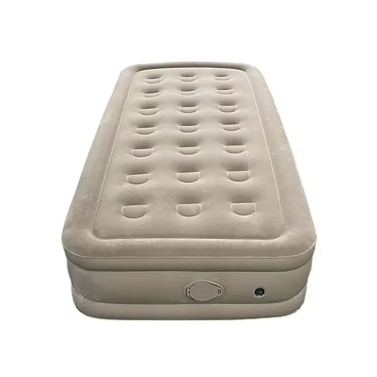

Home Use Folding Durable Inflatable air Mattress With Built-in Pump