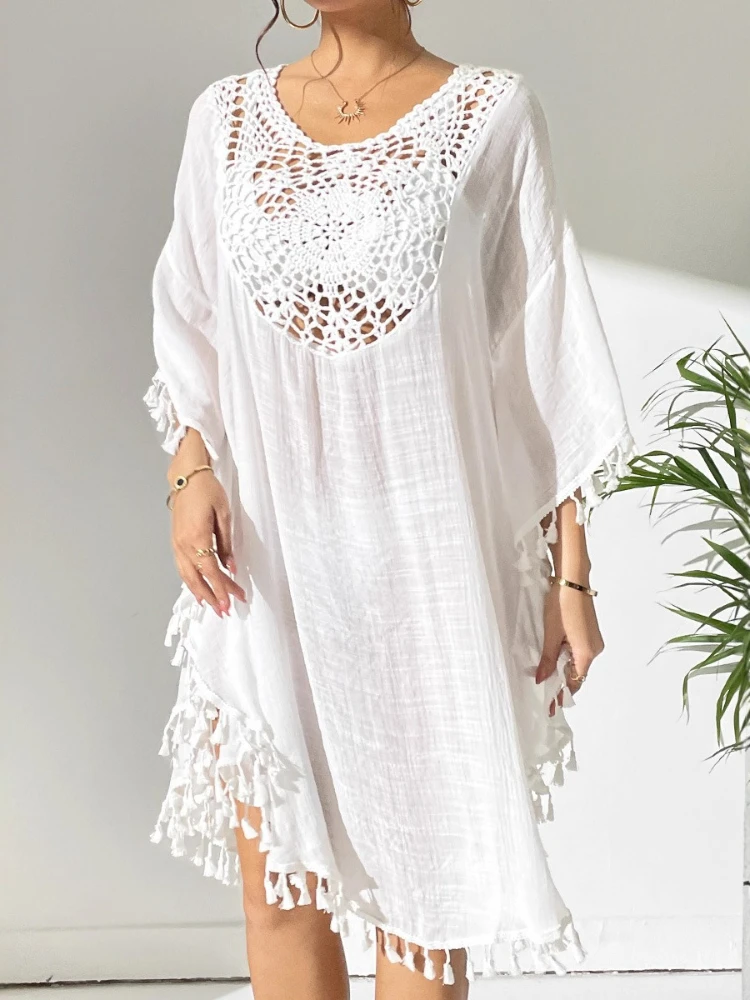 Women's Sexy Swimsuit Cover Up Dress Summer Bathing Suit Beachwear Shirt Cover-ups for Women