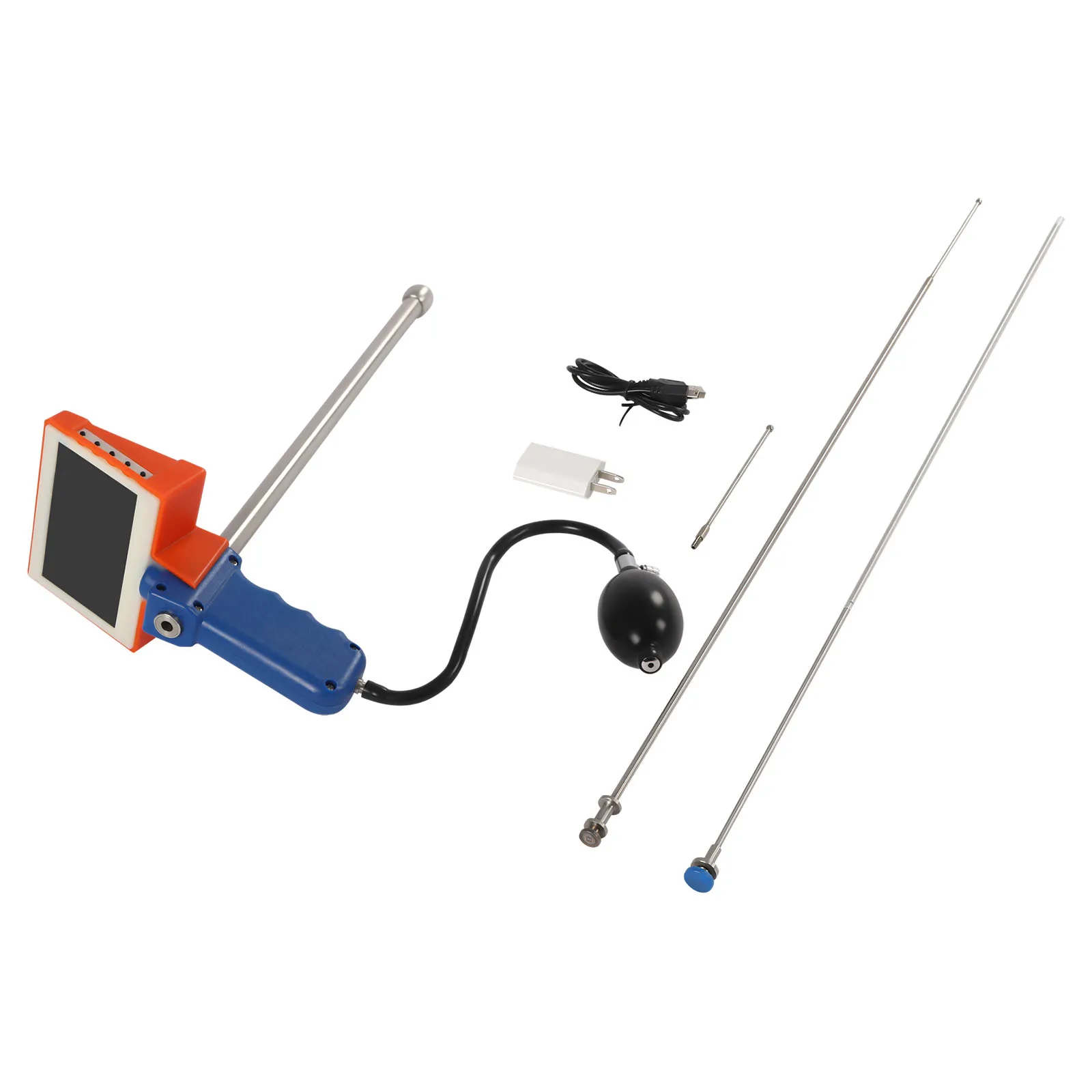 Artificial Insemination AI Gun Cattle Breeding Device, Visual Endoscope, Sperm Cattle Veterinary Breeding Kit, Farm