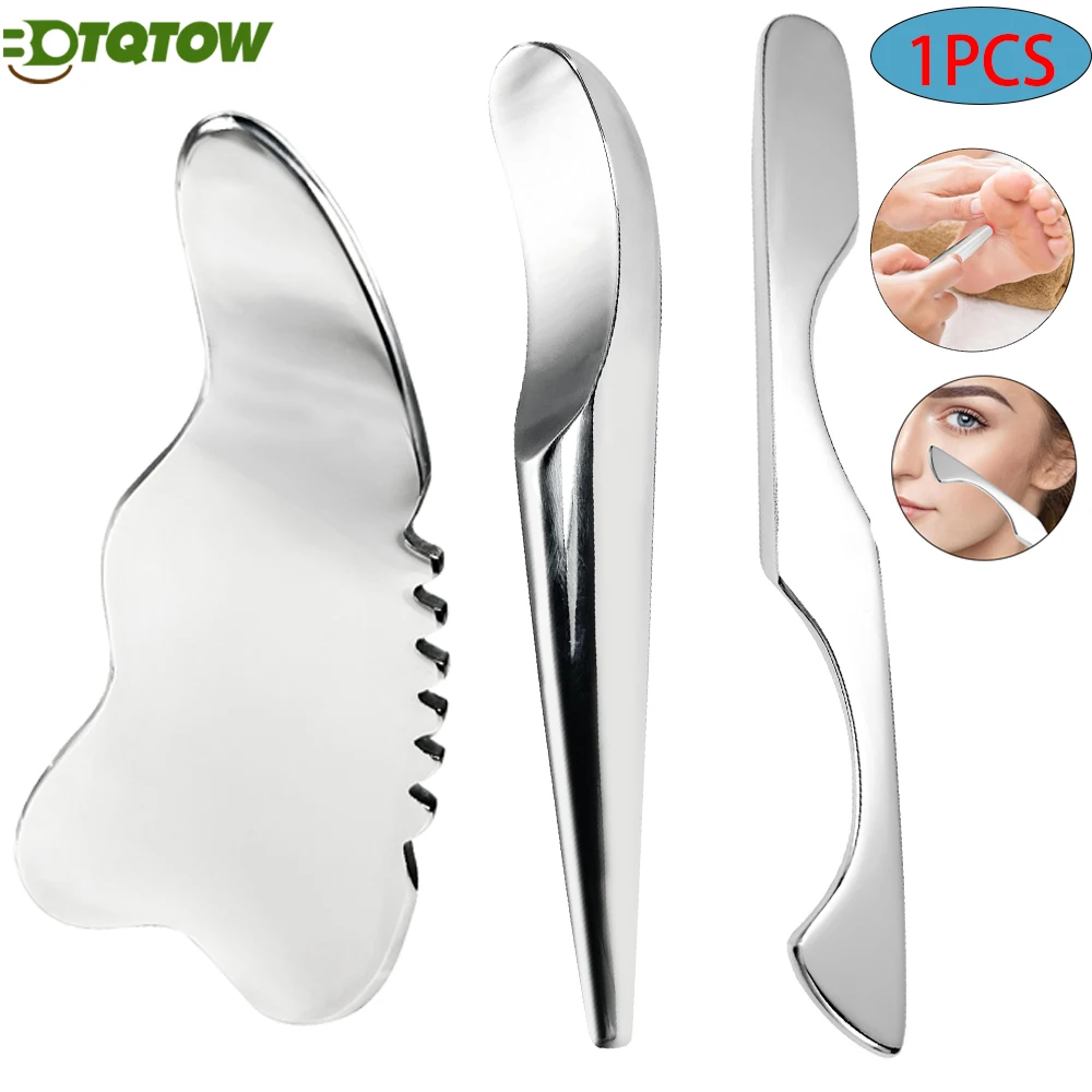 1PCS Stainless Steel Gua Sha Tool-Professional Muscle Scraper for Soft Tissue Therapy,IASTM Physical Therapy Tool for Fully Body