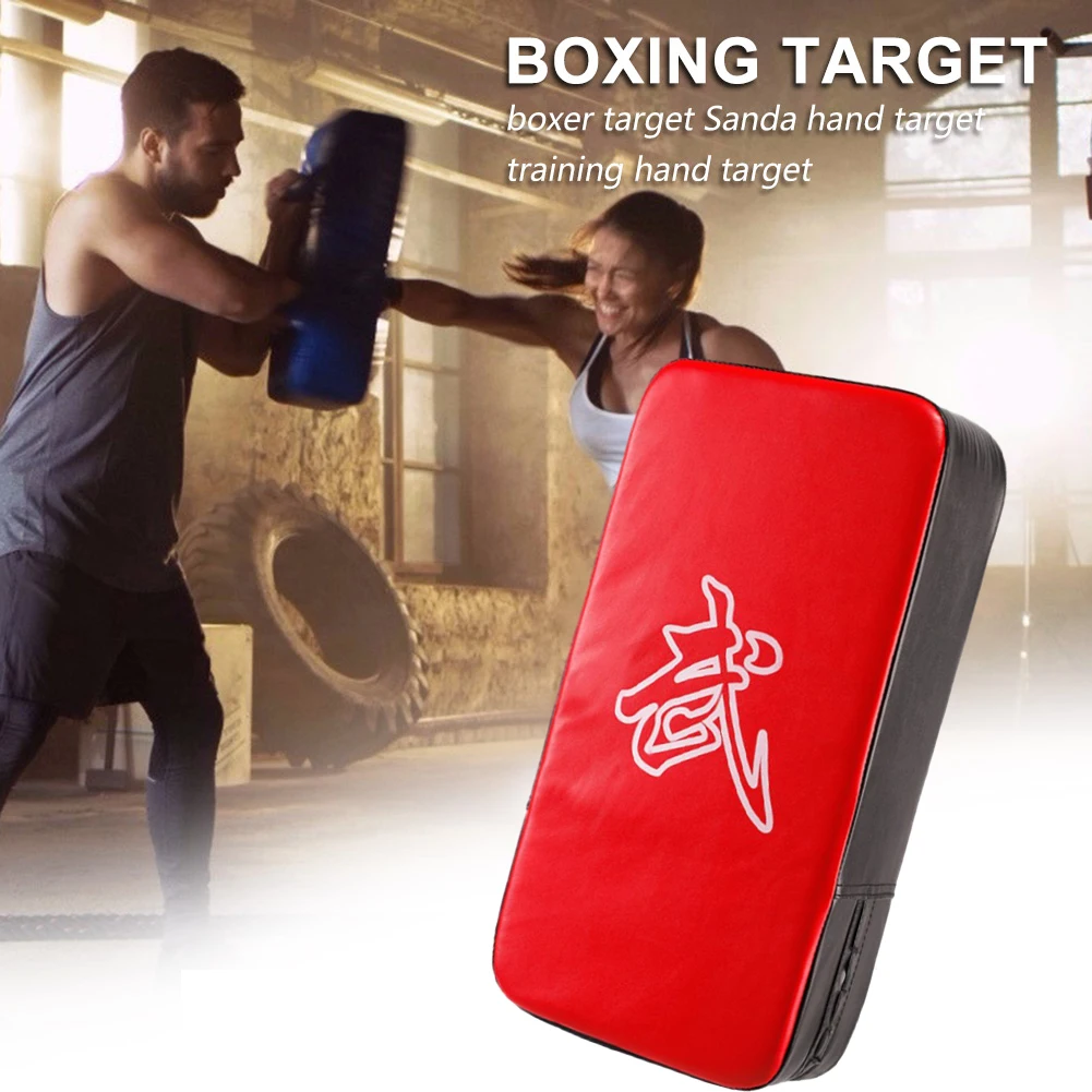 قفازات تركيز الملاكمة من جلد البولي يوريثان، قفازات كيك بوكسينغ للتدريب على درع الملاكمة #1