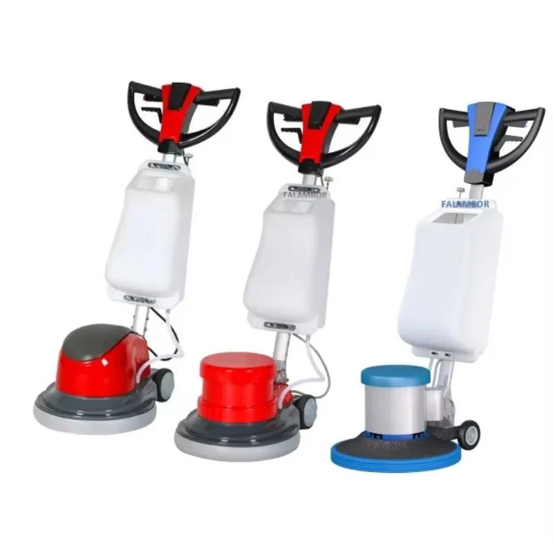 

Good Quality Single Brush Manual Hard Floor Cleaning And Polishing Machine 1100W 17 Inch 154rpm Buff Machine