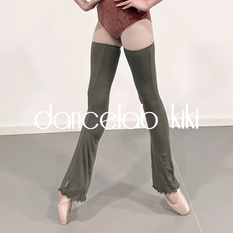 

Балетные осенние и зимние размивающие шерстяные наколенники, тонкие и слегка расклешенные, высокая эластичность, мягкие и липкие, для взрослых женщин