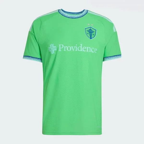 26‑27 Seattle Sounders Home Soccer Jersey Men Short Sleeve Quick‑Dry Football Fan Version Sport Uniform Moto