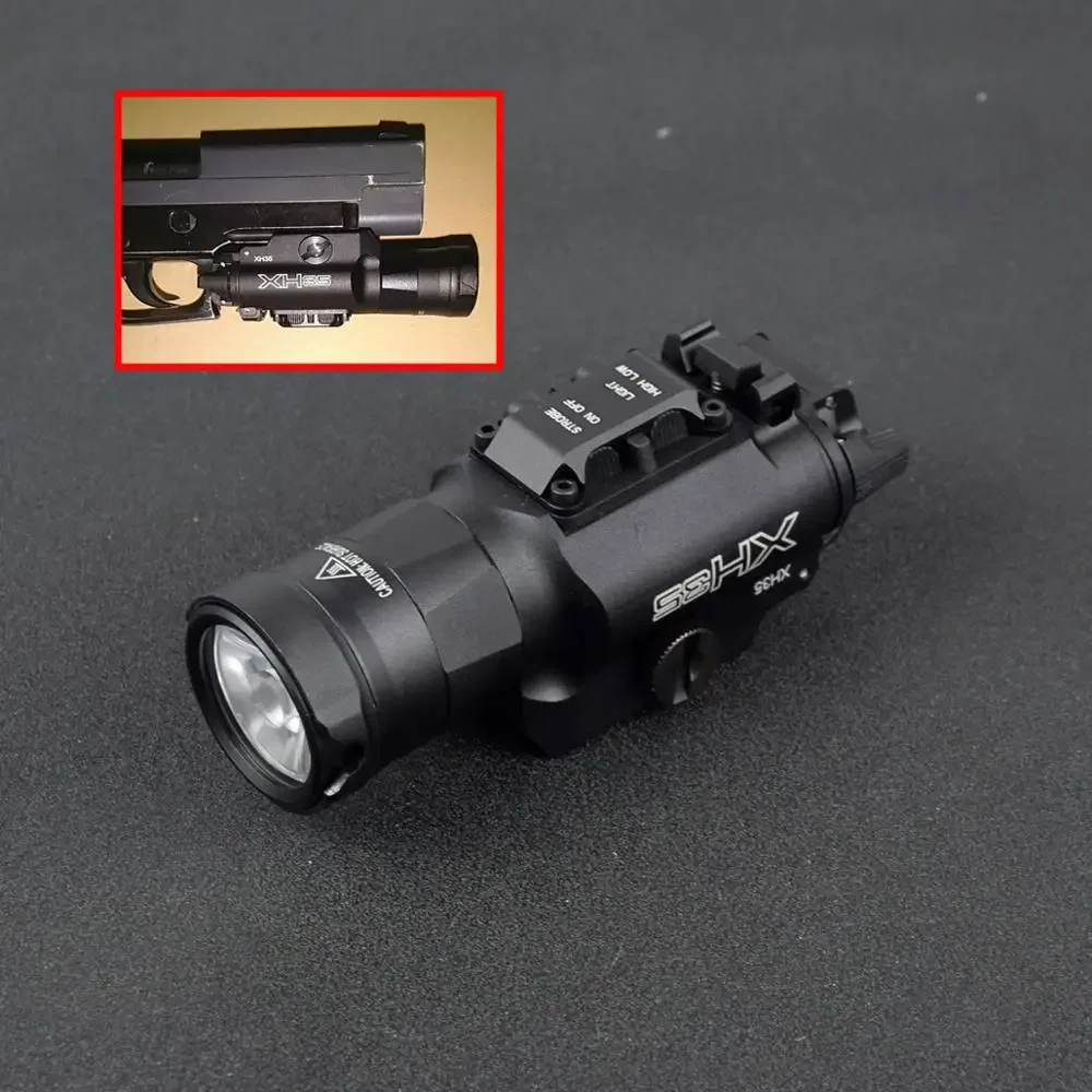 1000 LM Tactical XH35 X300 UH-B Weapon light Dual Output Brightness Ultra-High Adjustment/Strobe White Light 20mm Pictinny Rail