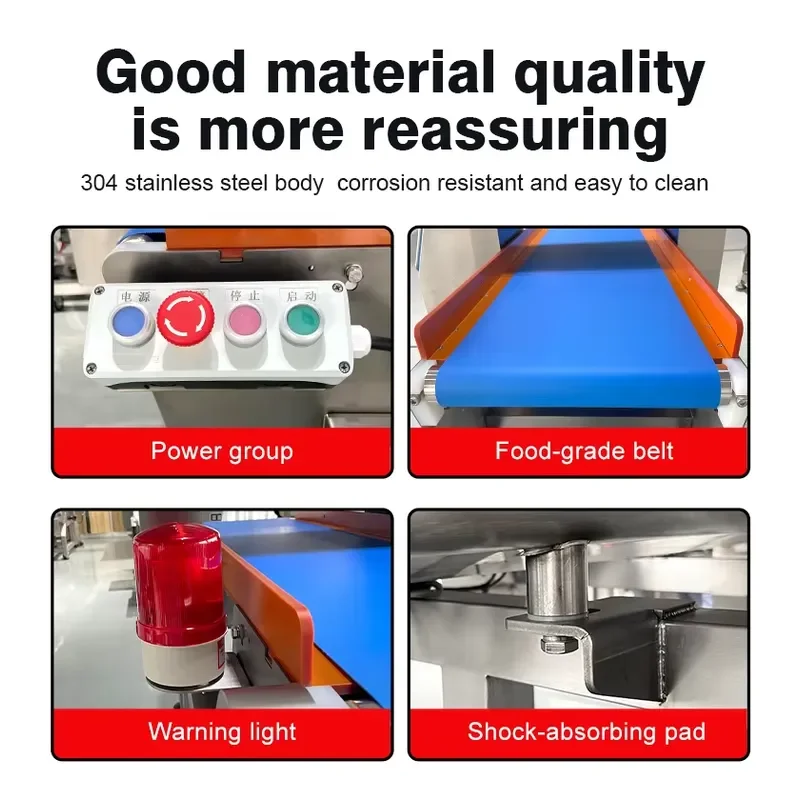 Advanced Food Safety Monitoring Equipment, Durable Industrial Conveyor Structure, Industrial Conveyor Metal Detector