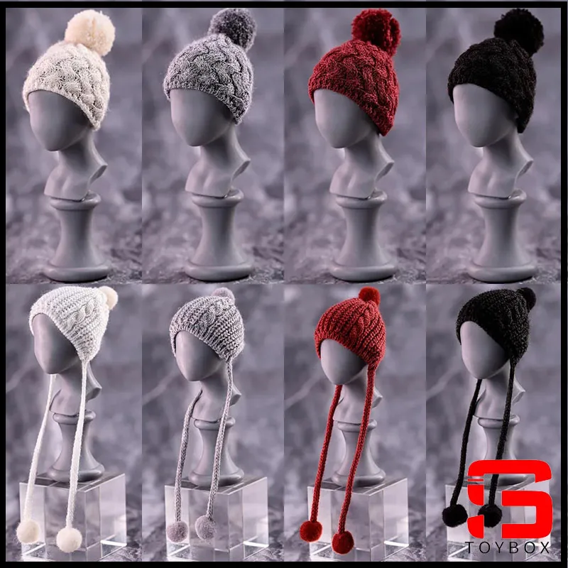 In Stock HASUKI LG05 LF05 1/6 Handmade Knitted Wool Cap Fashion Trend Hat Clothes Accessories Model Fit 12'' Action Figure Body