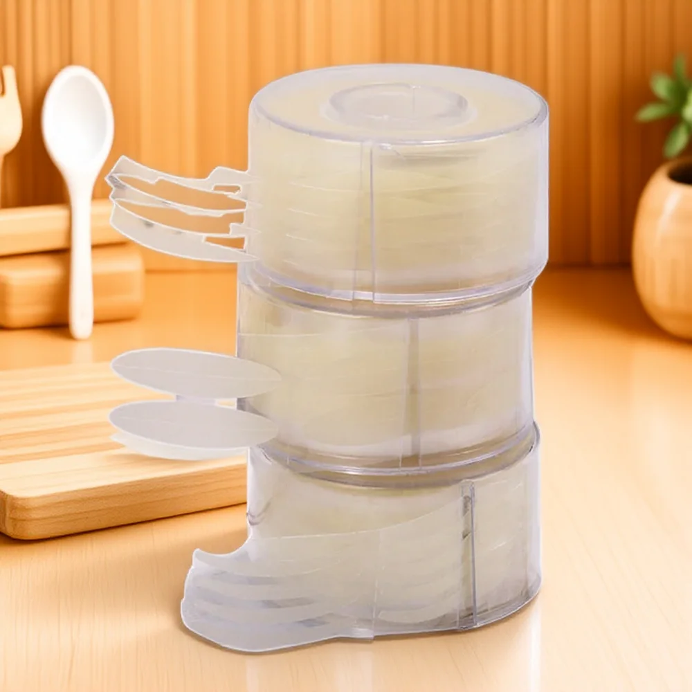 Self Adhesive Double Eyelid สติกเกอร์ลูกไม้ที่มองไม่เห็น Eye Lift แถบเทปแต่งหน้าเครื่องมือ CLEAR Beige