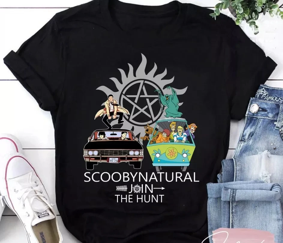 Camiseta sobrenatural unirse a la cazaCamiseta Winchesters sobrenatural Winchester B