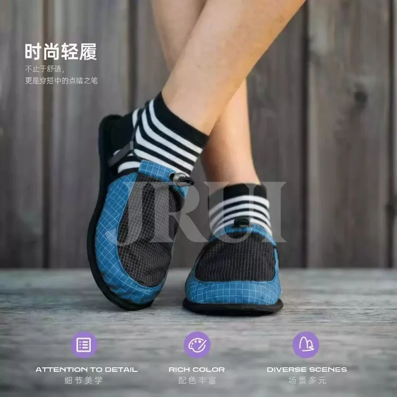 Ultra Light Foldable Non Slip Travel Slippers Portable for Beach Camping Hiking Hotel Indoor Outdoor Use