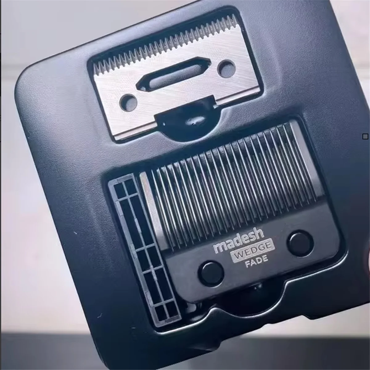 

Сменная режущая головка для Madeshow M5 M10 R77F, профессиональная машинка для стрижки волос, набор лезвий для стрижки волос, черный