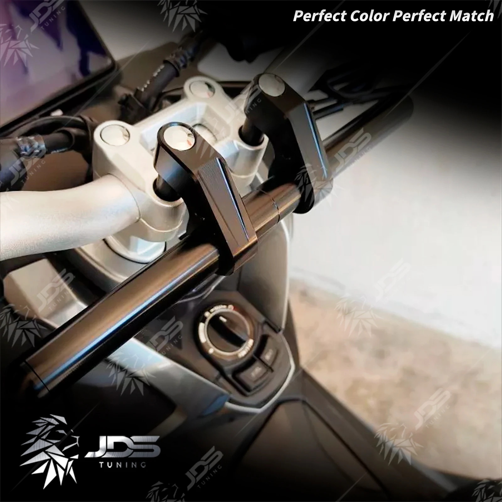 JDSTUNING For KYMCO KRV180/G150 Handlebar Grab Crossbar Child Safety Handrail Holder Bracket Motorcycle Accessories Parts view 5