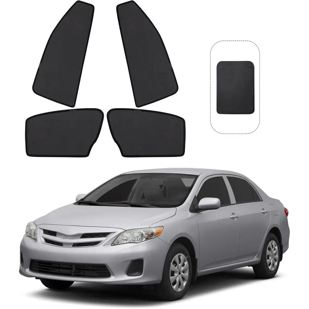 

Side Half Window Shade Foldable Custom Fit for Corolla 2009-2013 Car Window Shades for Side Window Sun Shade UV Protection Heat