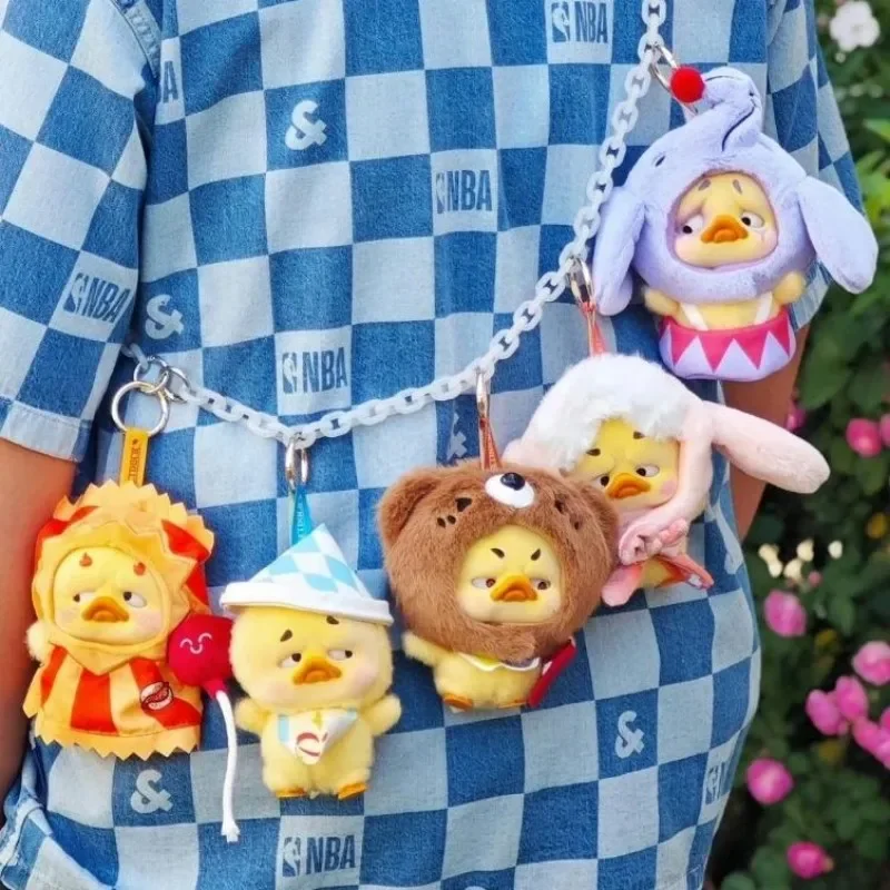 Upsetduck Blind Box Crazy Circus Duck Series Anime Peripheral Pocket Upset Duck Doll Action Figure Pendant Gift Children Toy