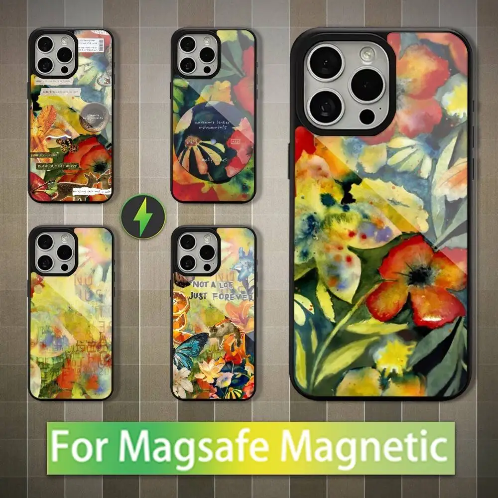 

A-Adrianne Album L-Lenker Phone Case For iPhone 16,15,14,13,12,11,Pro,Max,Plus,Mini,Magsafe,Magnetic Wireless Charging Case