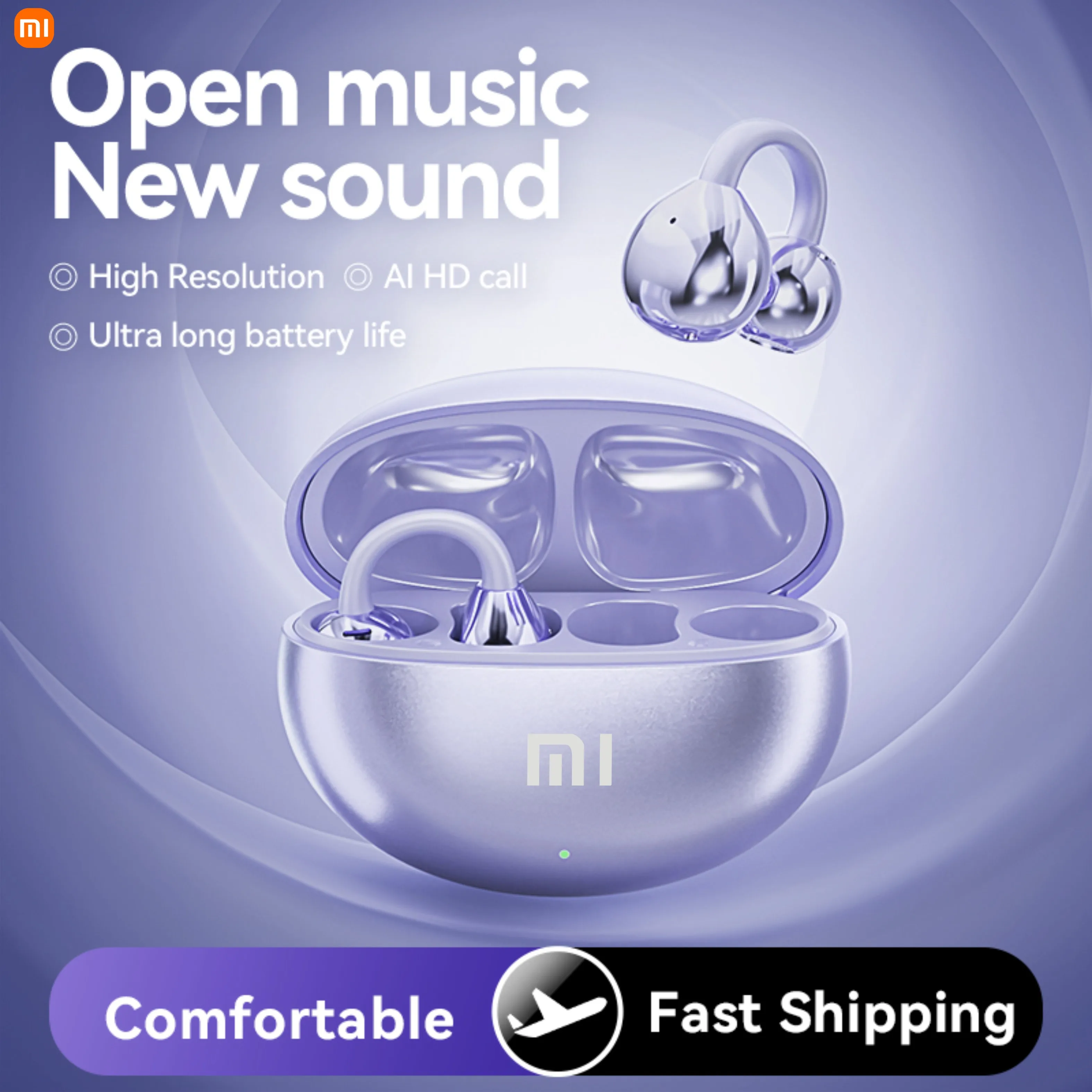 Xiaomi Bluetooth 5.3 Headset ANC+ENC Noise Cancellation Hi Fi Stereo Sound Smart Touch IPX5 Waterproof Sports Headphones