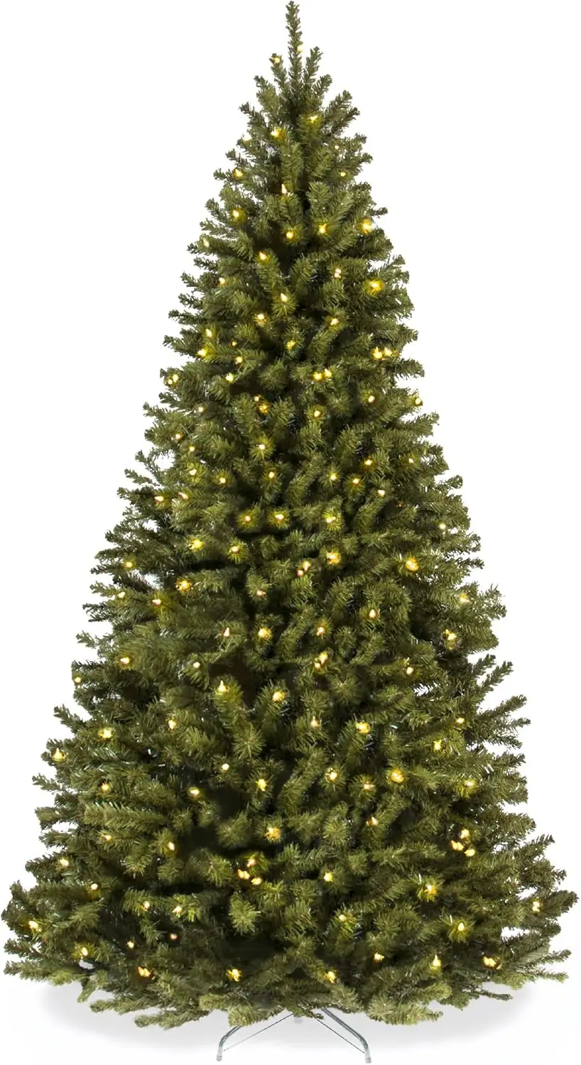 Best Choice Products 9Ft Pre-Lit Spruce Artificial Holiday Christmas Tree For Home, Office, Party Decoration W/ 900