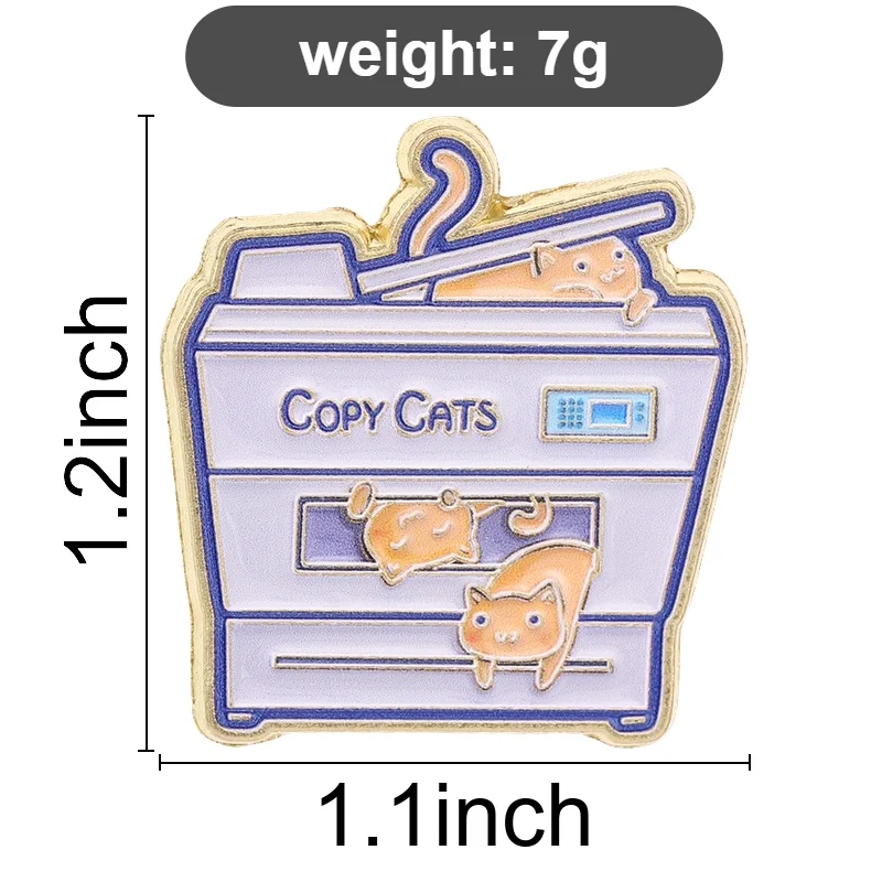 23 Styles Pink Series Emaille-Anstecknadeln: Introvertierte Katze, Schwein, Hund, Palette, Broschen, Abzeichen, literarischer, sarkastischer Spruch, Schmuck, Geschenk für Freunde – Detail 8