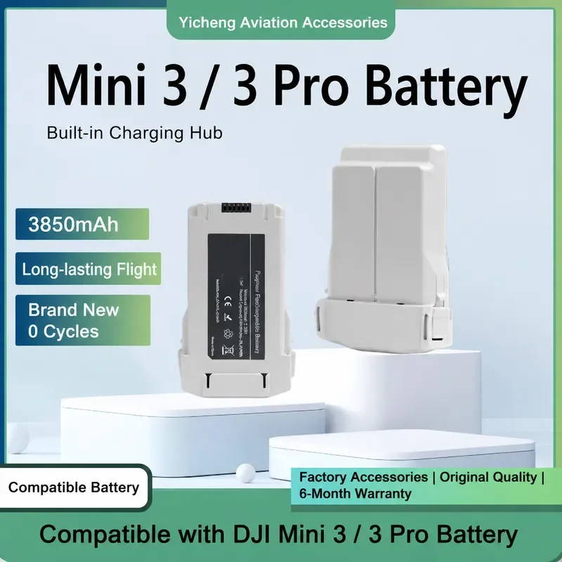 New Compatible Battery for DJI Mini 4 Pro Mini 5 Pro Mini 3 Series Long Battery Life Intelligent Flight
