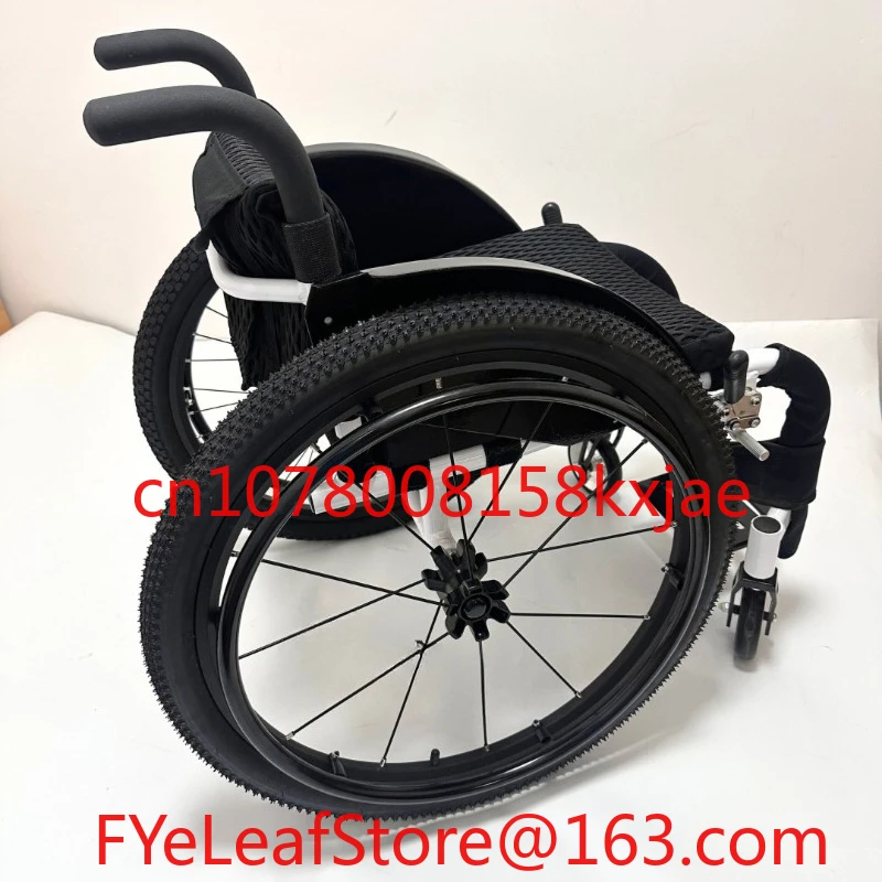 24 Inch Sports Wheelchair Large Wheel Outdoor Shock-absorbing Mountain Wheel Aluminum Alloy Material Special