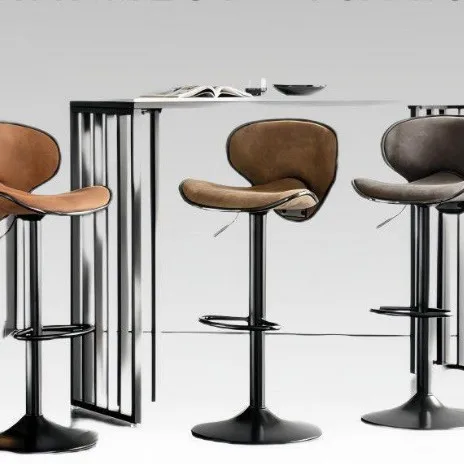 Household Backrest Lifting Bar Chair Bar Chair Reception Chair